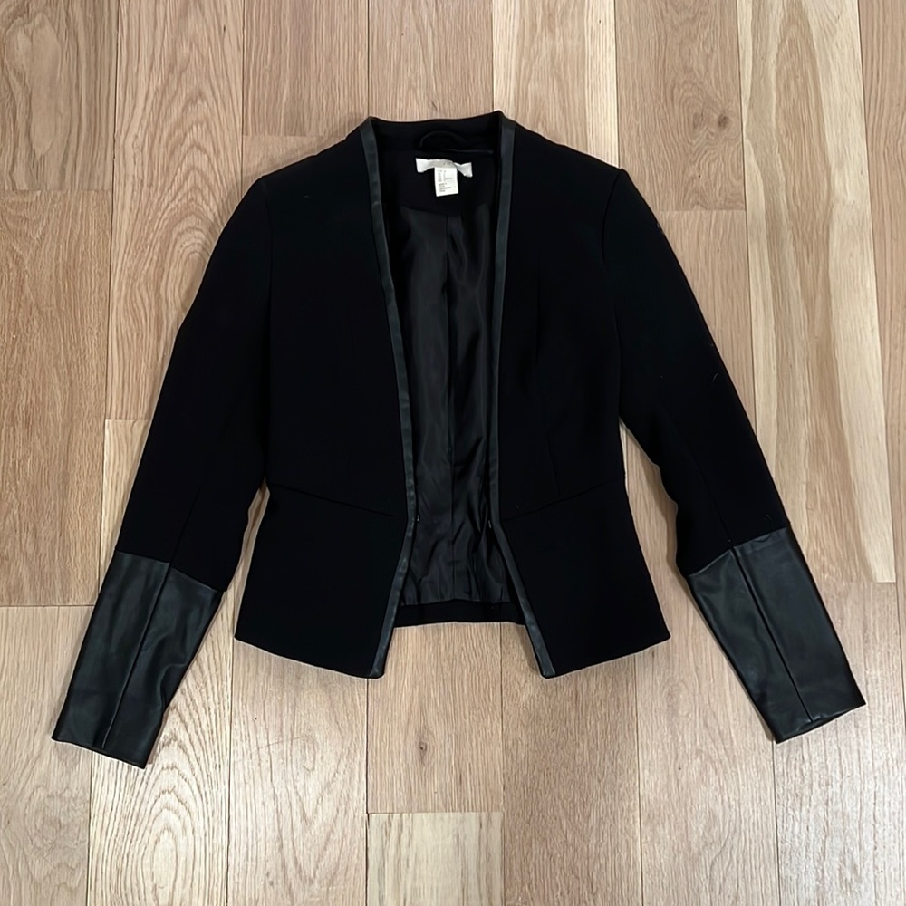 H&M black blazer